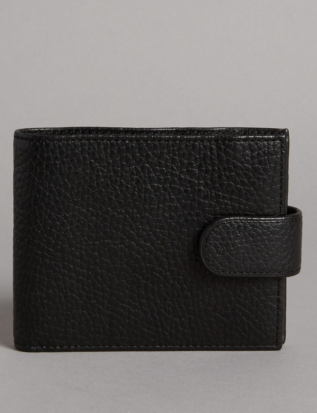 Luxury Leather Coin ID Tab Wallet with Datashield 3 of 4