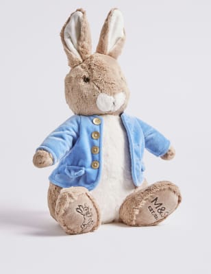 large peter rabbit plush toy