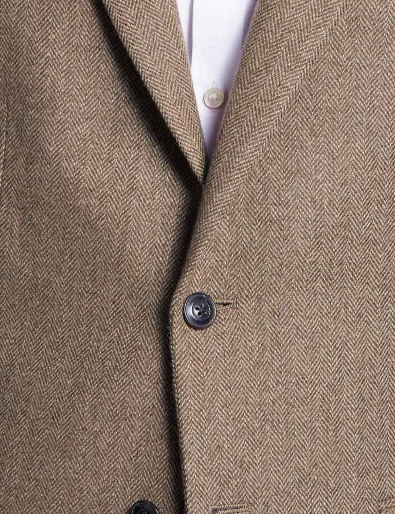Luxury Pure Cashmere 2 Button Jacket 4 of 5