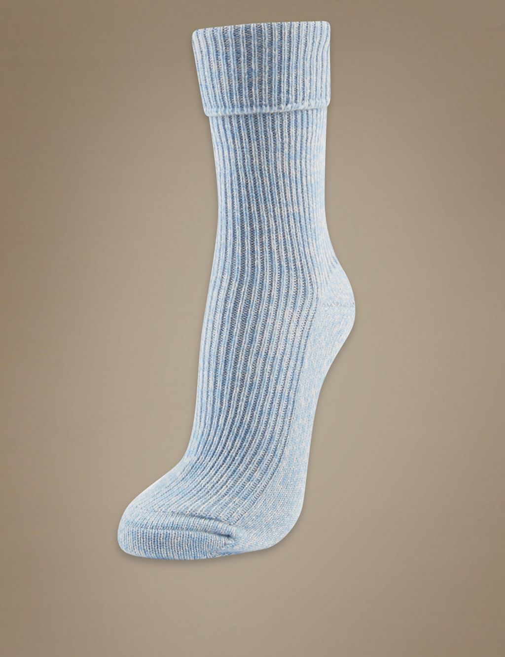 Luxury Pure Cashmere Heavyweight Ankle Socks 2 of 3
