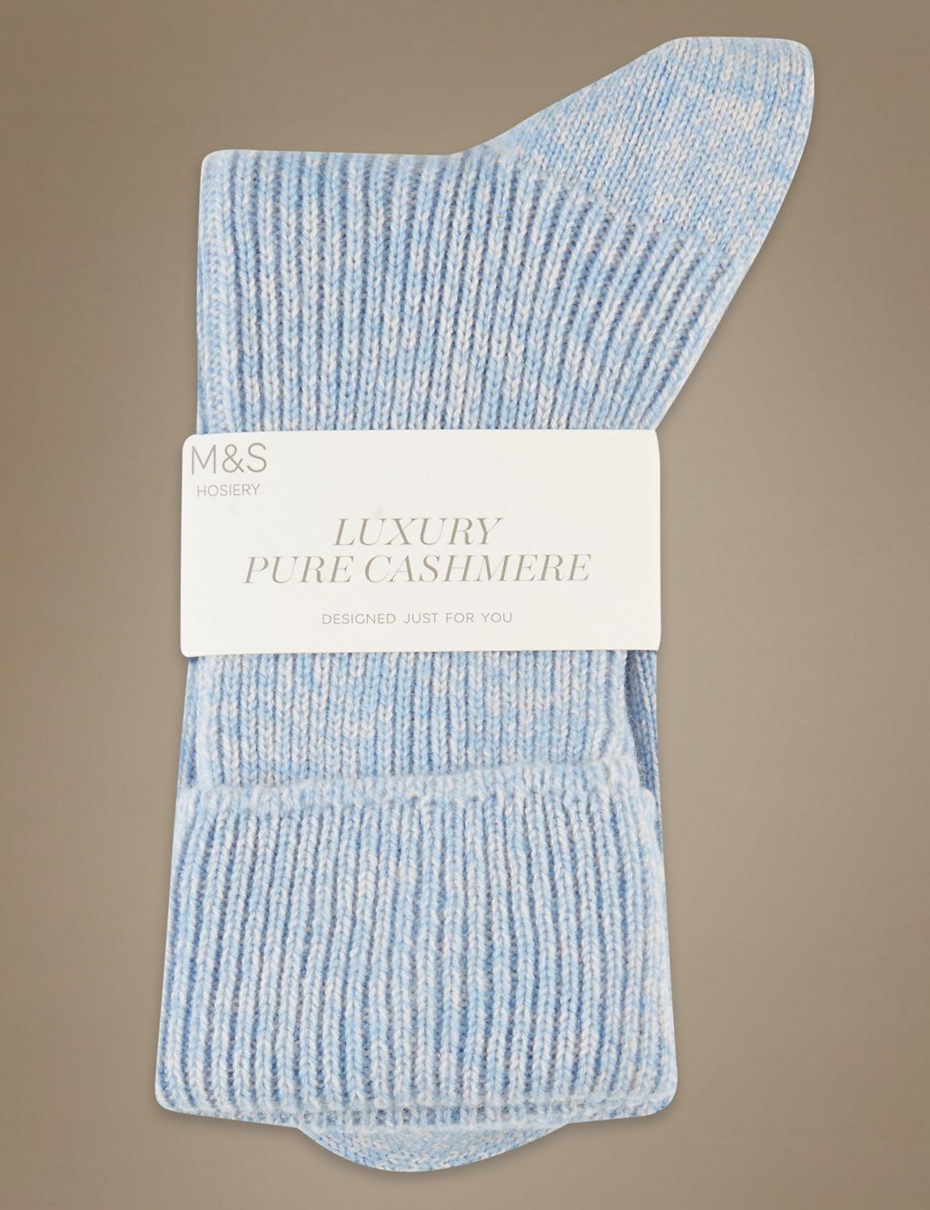 Luxury Pure Cashmere Heavyweight Ankle Socks 1 of 3