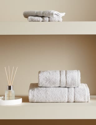 Pure Cotton Quick Dry Towel, M&S Collection