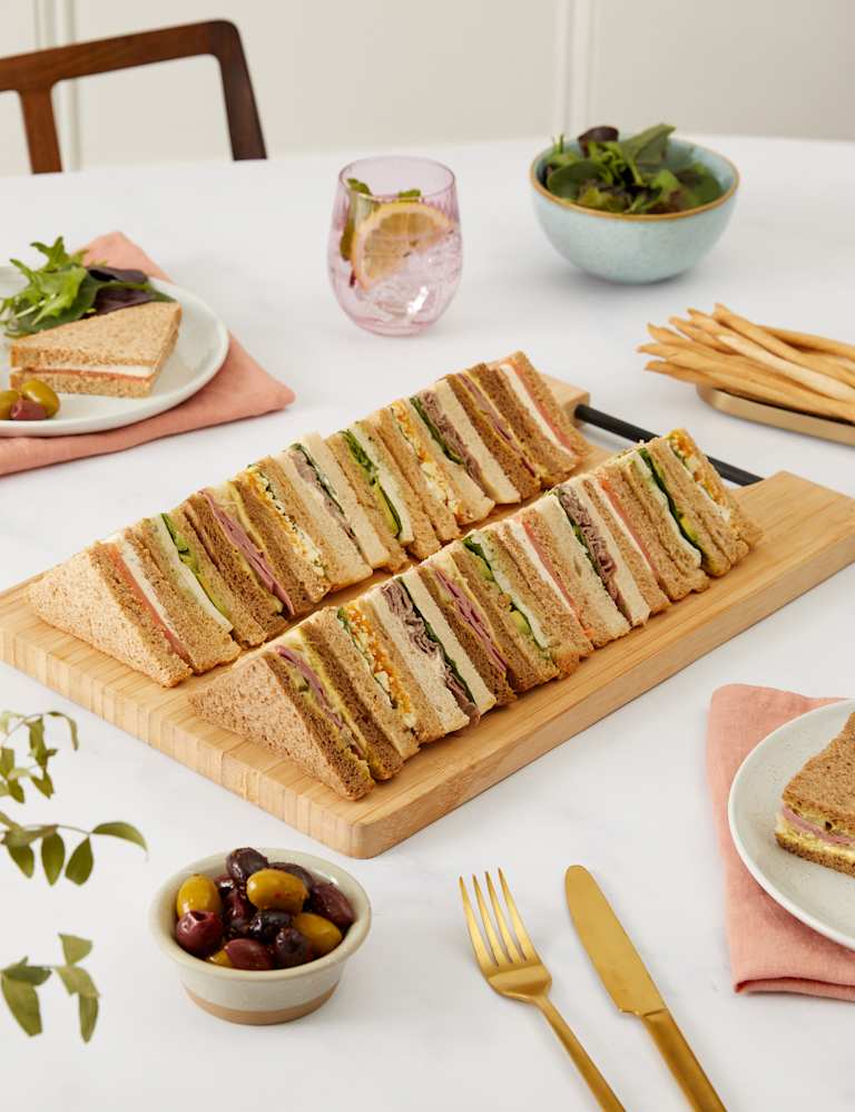Luxury Sandwich Selection (20 Pieces) M&S