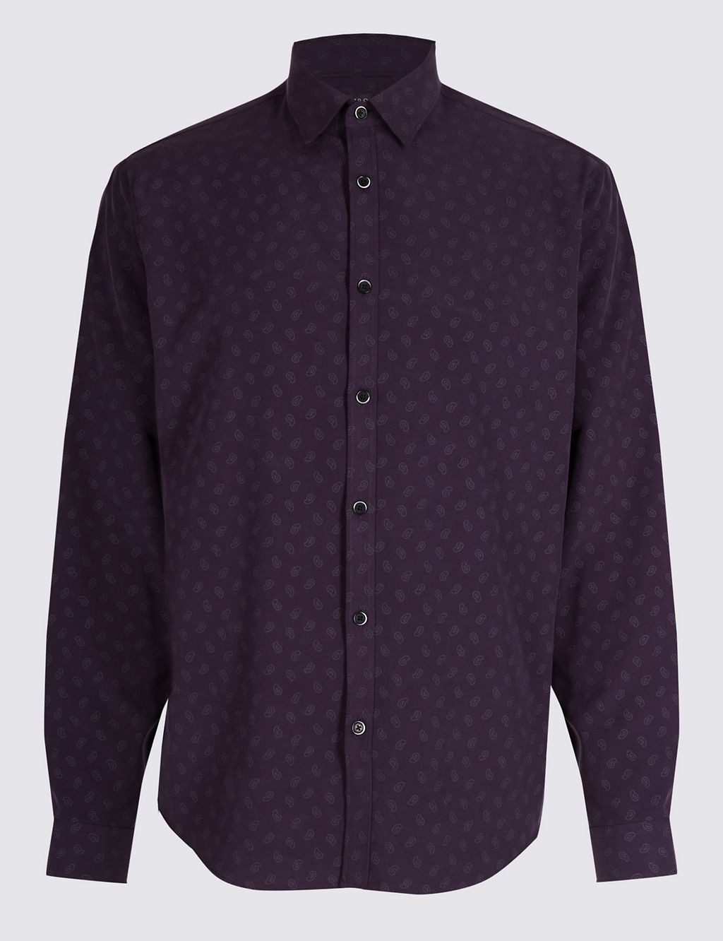 Luxury Soft Touch Paisley Print Shirt 1 of 2