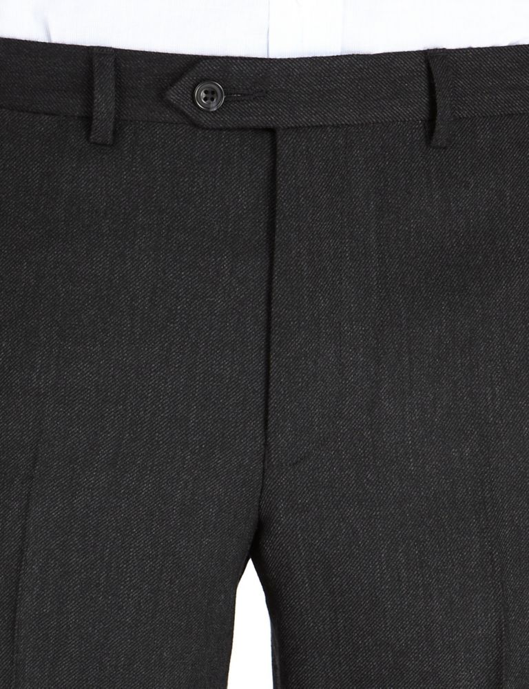 Luxury Winter Weight Pure Wool Twill Trousers 5 of 6