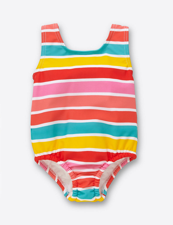 Lycra® Xtra Life™ Multi-Striped Swimsuit Image 1 of 2