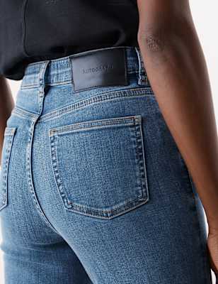 thumbnail image 2 of Womens High Waisted Straight Leg Slim Fit Raw Hem Seychelles 2 of 14