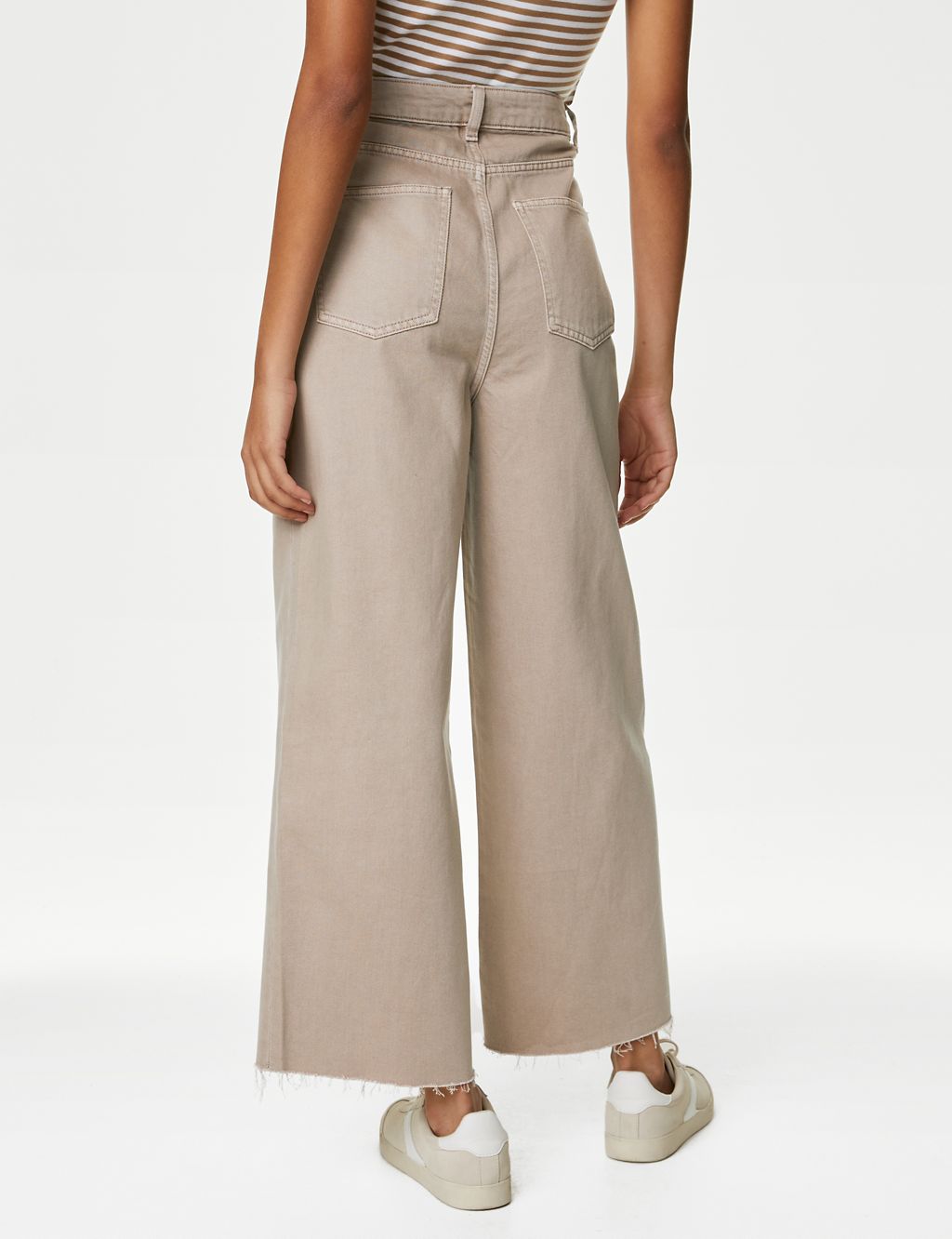 Lyocell™ Blend High Waisted Wide Leg Jeans 5 of 5