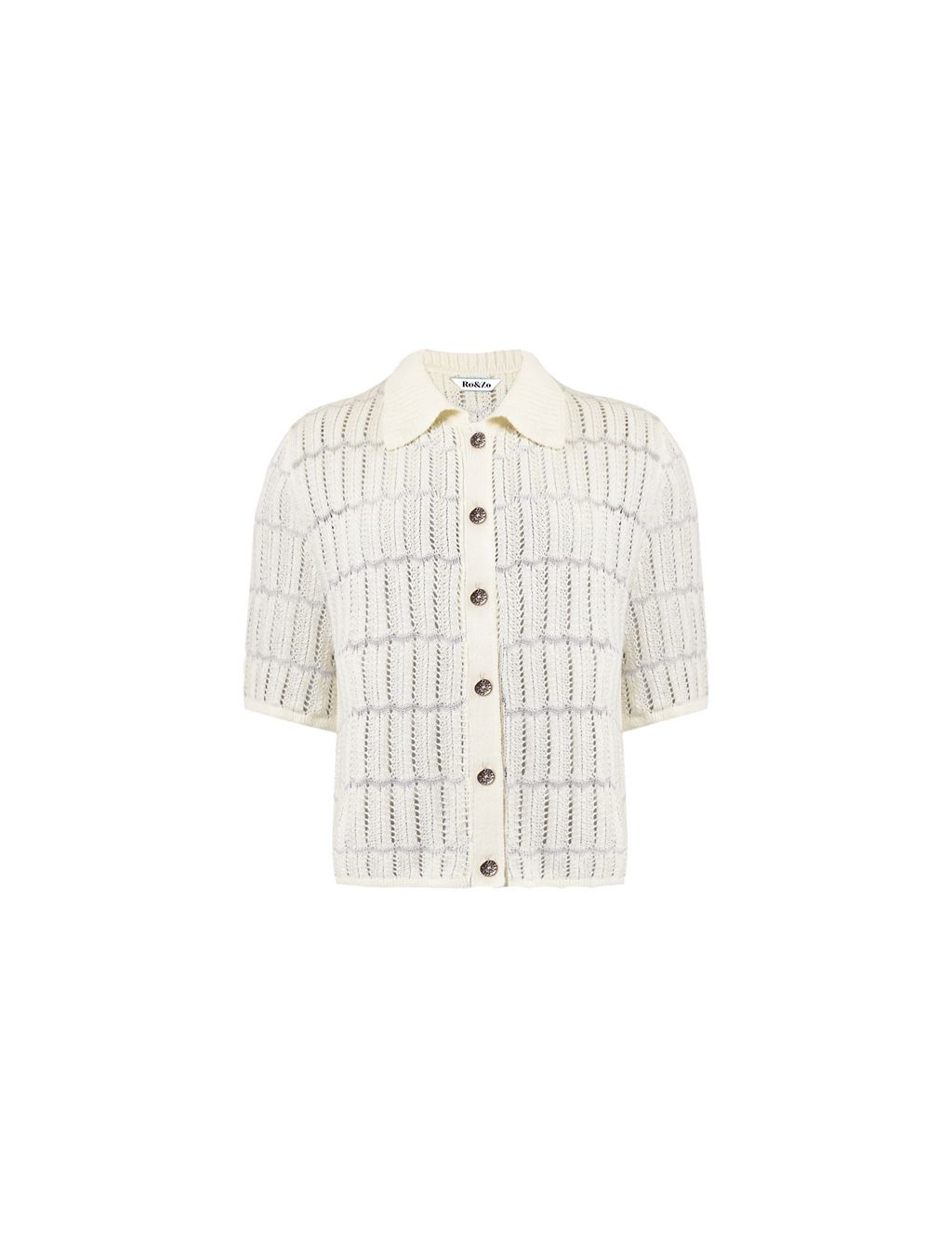 Lyocell™ Blend Textured Shirt with Linen 1 of 7