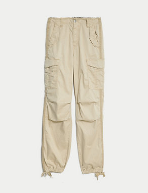 Lyocell™ Rich Cargo Straight Leg Trousers Image 2 of 5