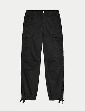 Lyocell™ Rich Cargo Straight Leg Trousers Image 2 of 6