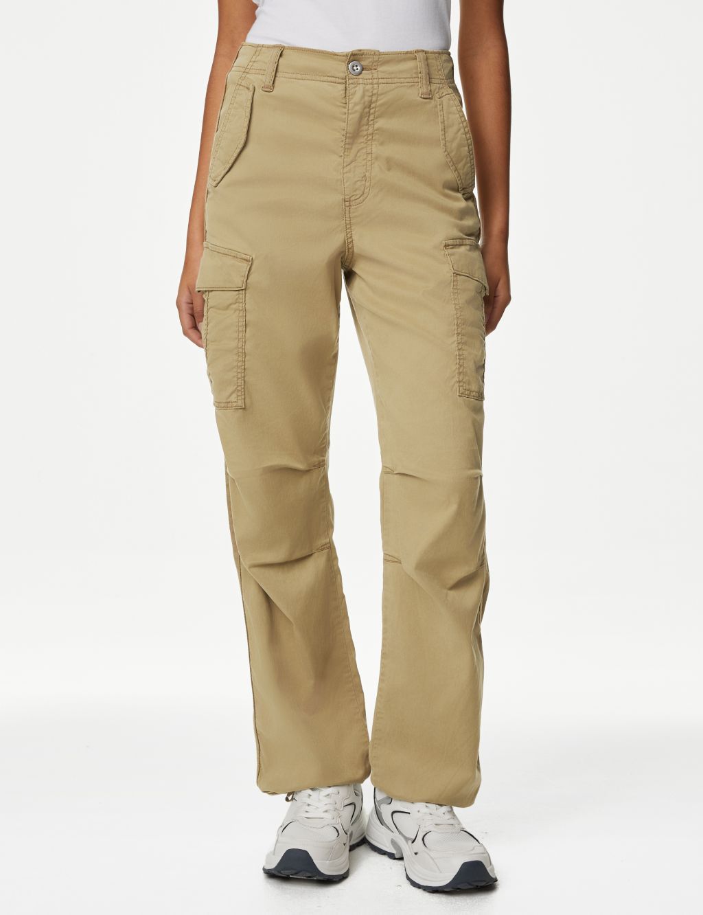 Lyocell™ Rich Cargo Straight Leg Trousers 3 of 5
