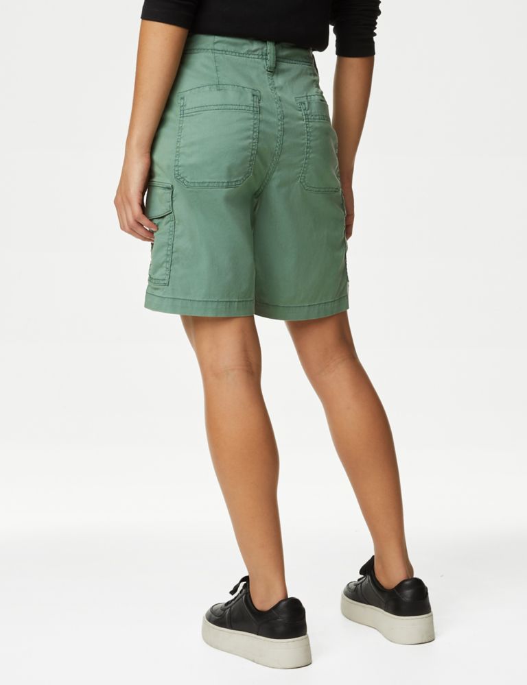 Lyocell™ Rich Cargo Tea Dyed Shorts 4 of 4