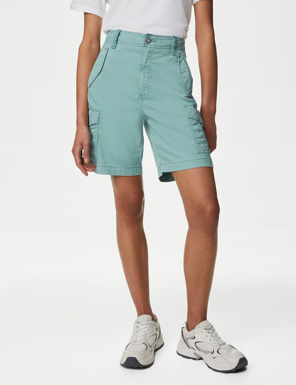 Lyocell™ Rich Cargo Tea Dyed Shorts 2 of 5