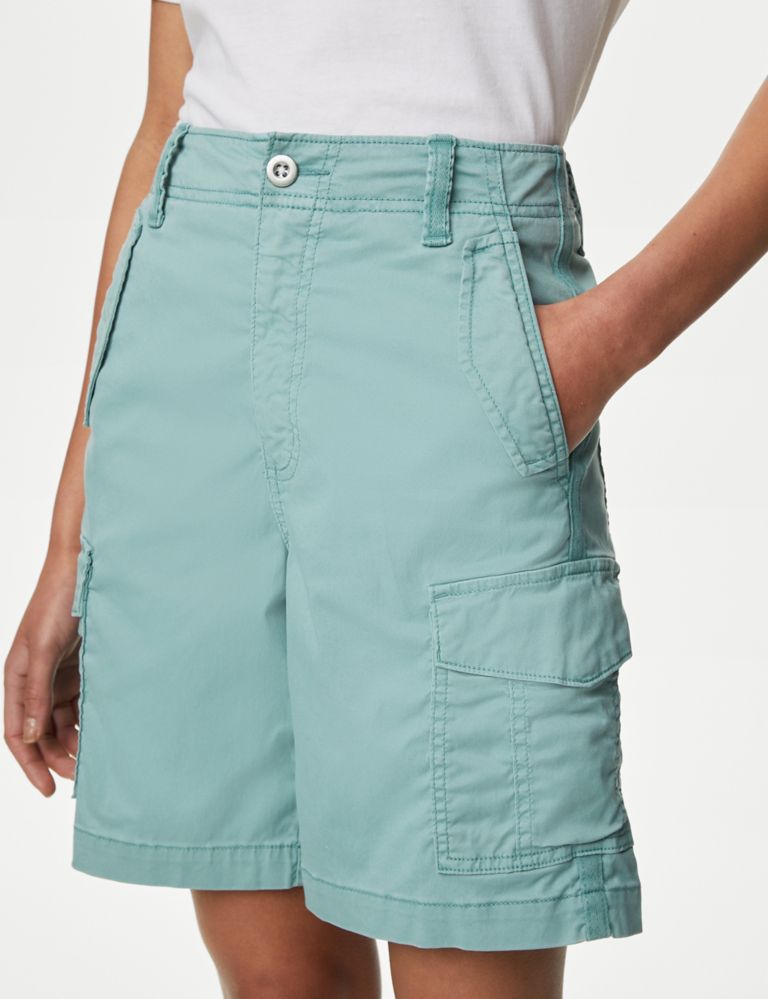 Lyocell™ Rich Cargo Tea Dyed Shorts 4 of 5