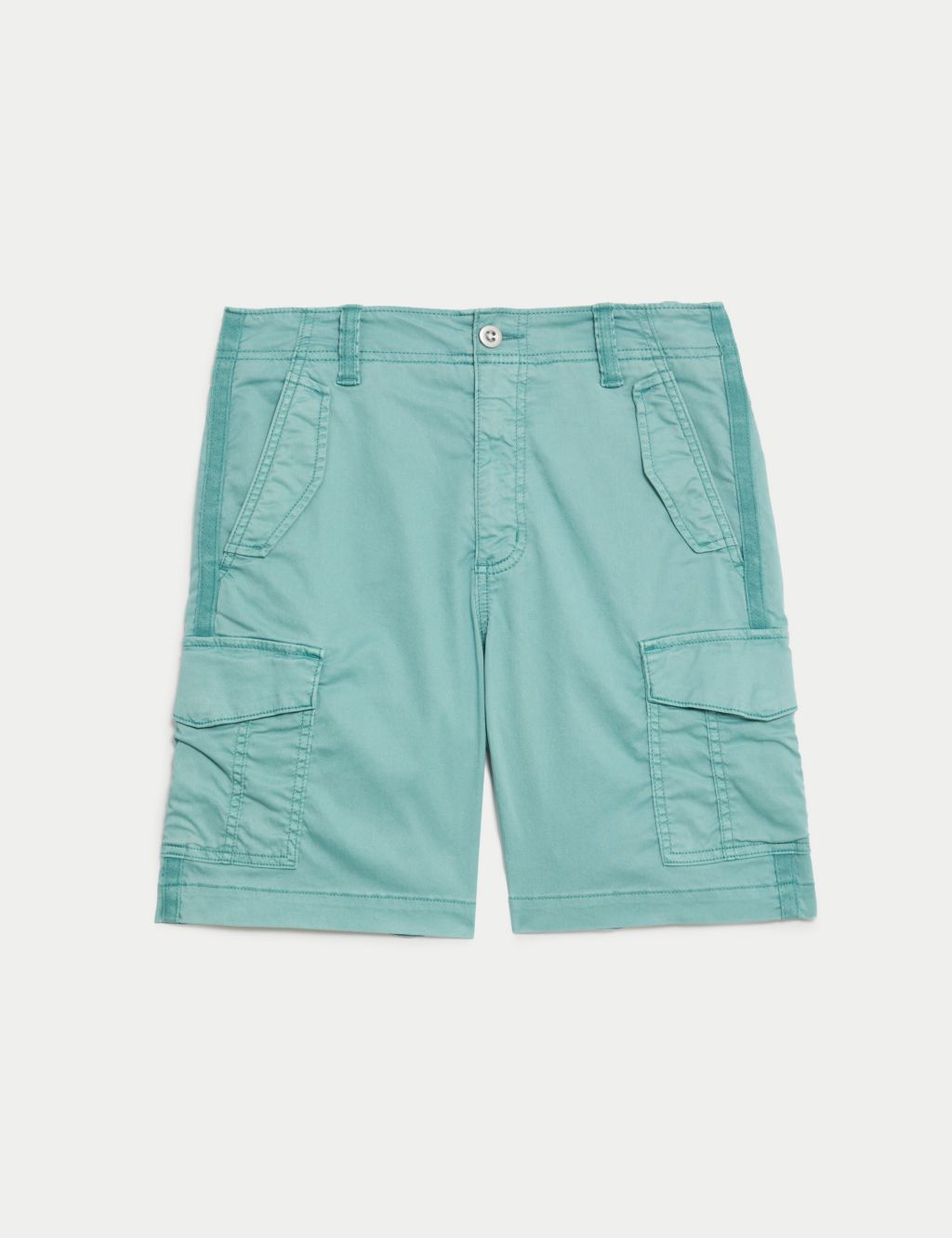 Lyocell™ Rich Cargo Tea Dyed Shorts 1 of 5