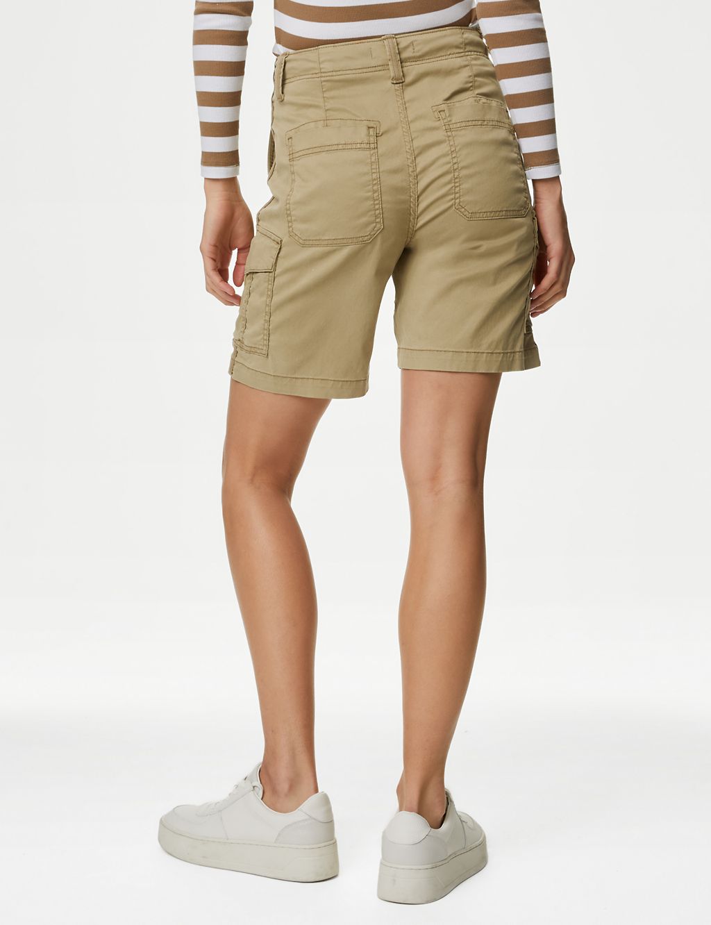 Lyocell™ Rich Cargo Tea Dyed Shorts 5 of 5