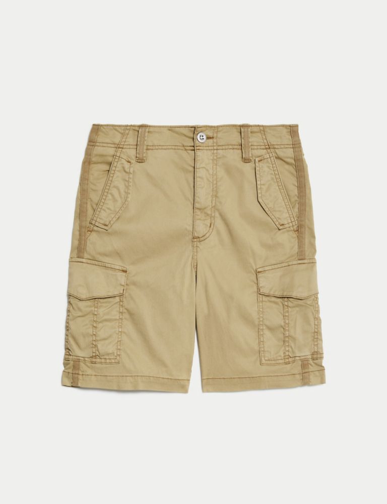 Lyocell™ Rich Cargo Tea Dyed Shorts 2 of 5