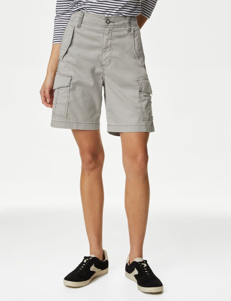 Lyocell™ Rich Cargo Tea Dyed Shorts 4 of 5