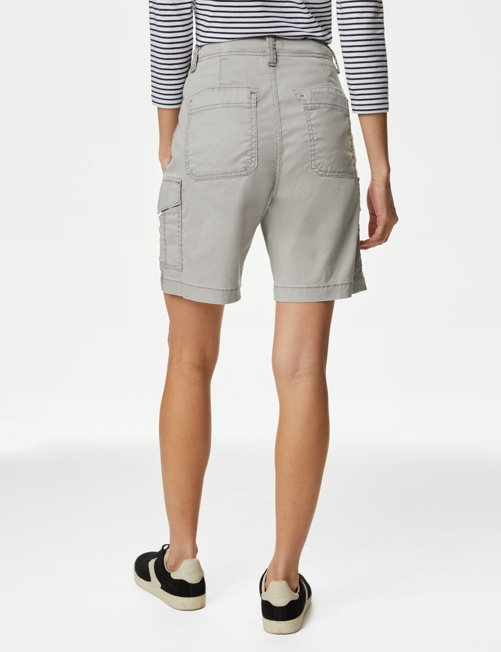 Lyocell™ Rich Cargo Tea Dyed Shorts 5 of 5