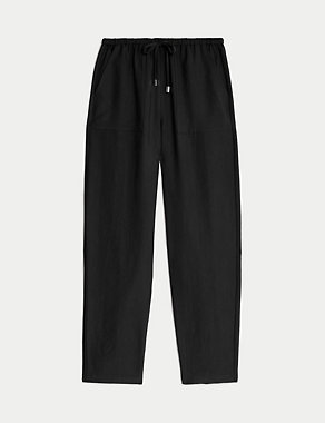 Lyocell™ Rich Tapered Ankle Grazer Trousers Image 2 of 5