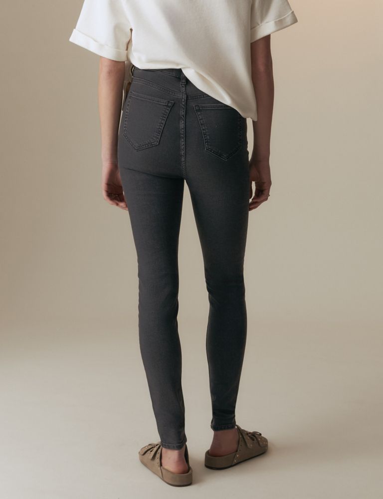 Lyocell Rich High Waisted Skinny Jeans | Per Una | M&S