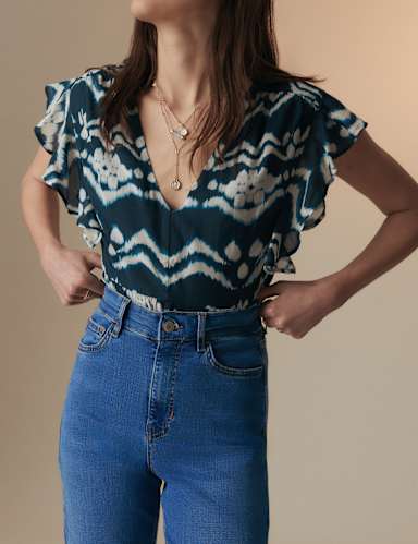 Lyocell Rich Straight Leg Jeans 4 of 7