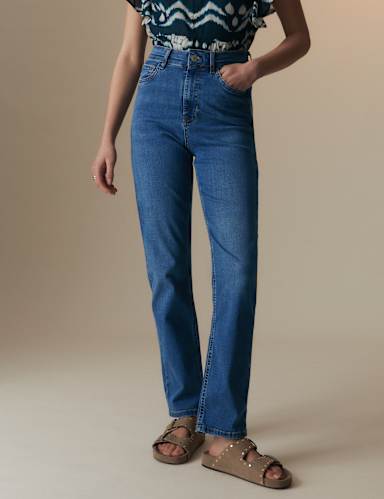 Lyocell Rich Straight Leg Jeans 5 of 7