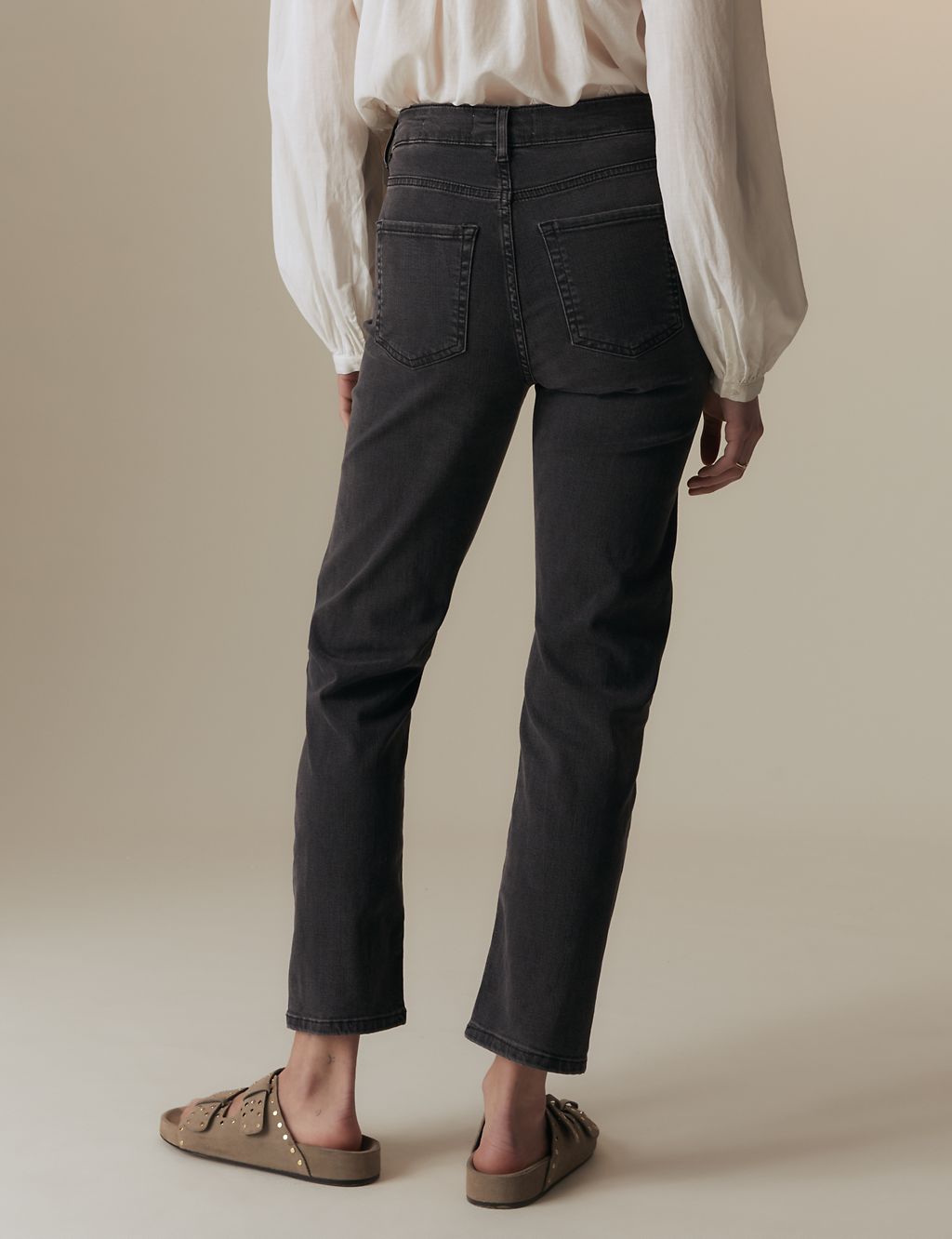 Lyocell Rich Straight Leg Jeans 5 of 6