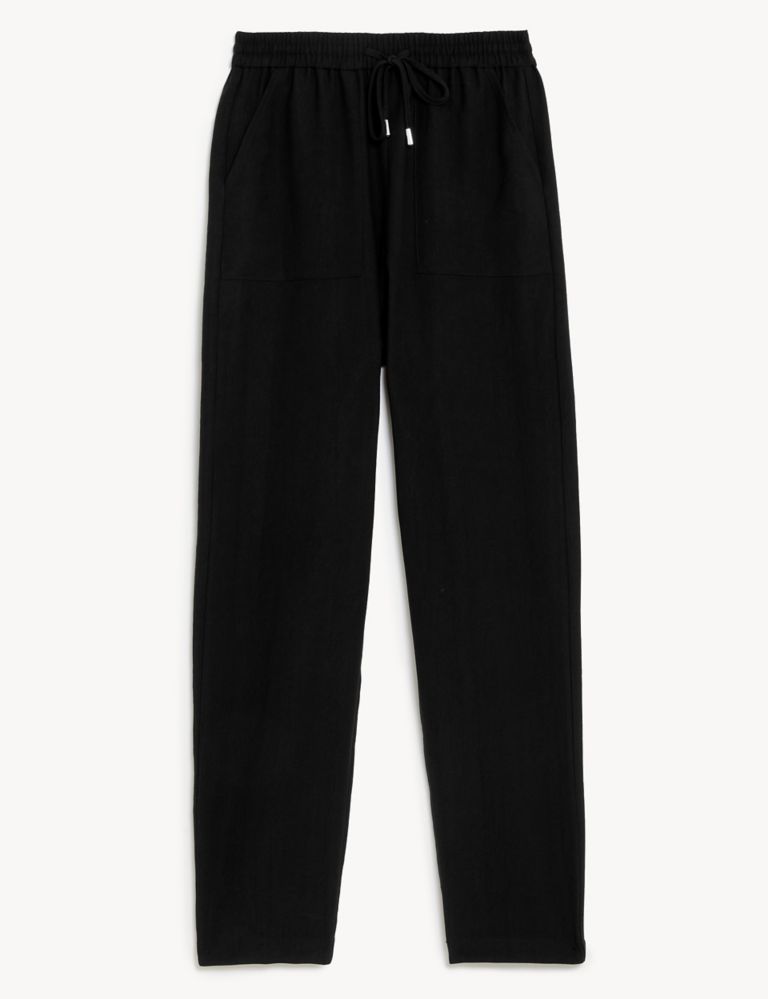 Lyocell Rich Tapered Ankle Grazer Trousers 2 of 5