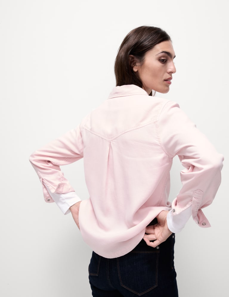 Buy Pink & White Shirts for Women by Marks & Spencer Online