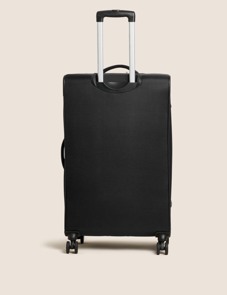 Lyon 4 Wheel Soft Large Suitcase M S Collection M S
