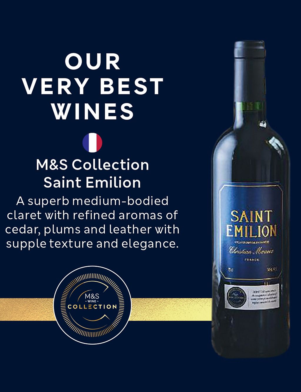 M&S Collection Saint Emilion Moueix - Case of 6 2 of 2