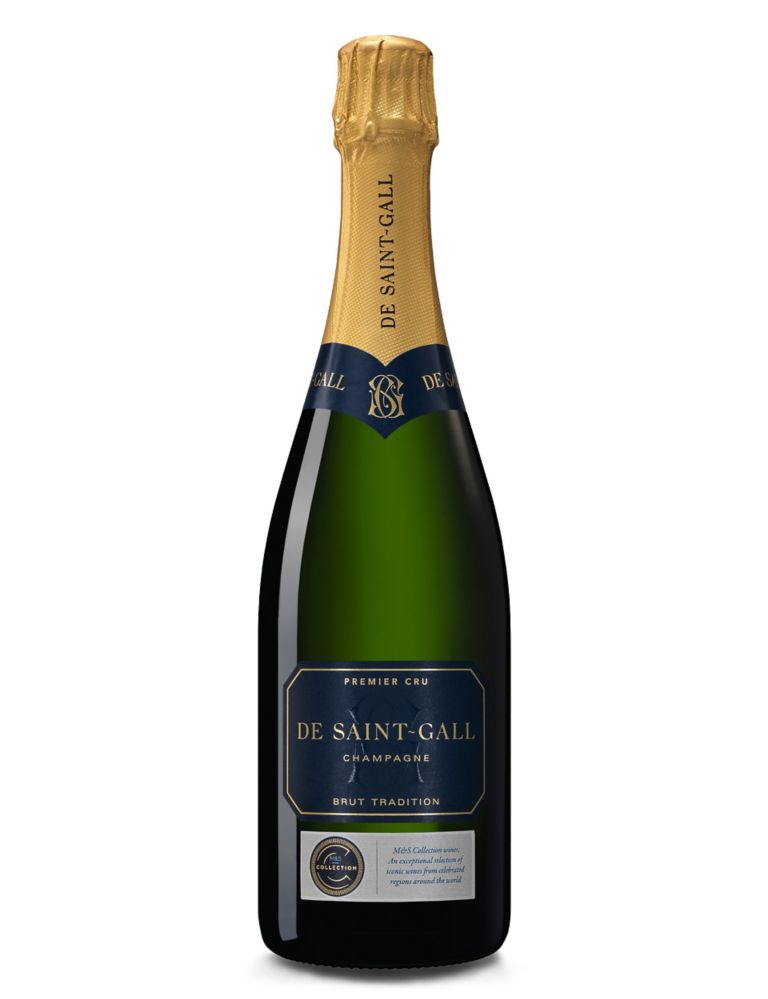 M&S Collection St. Gall Champagne 1er Cru Brut - Case of 6 1 of 2