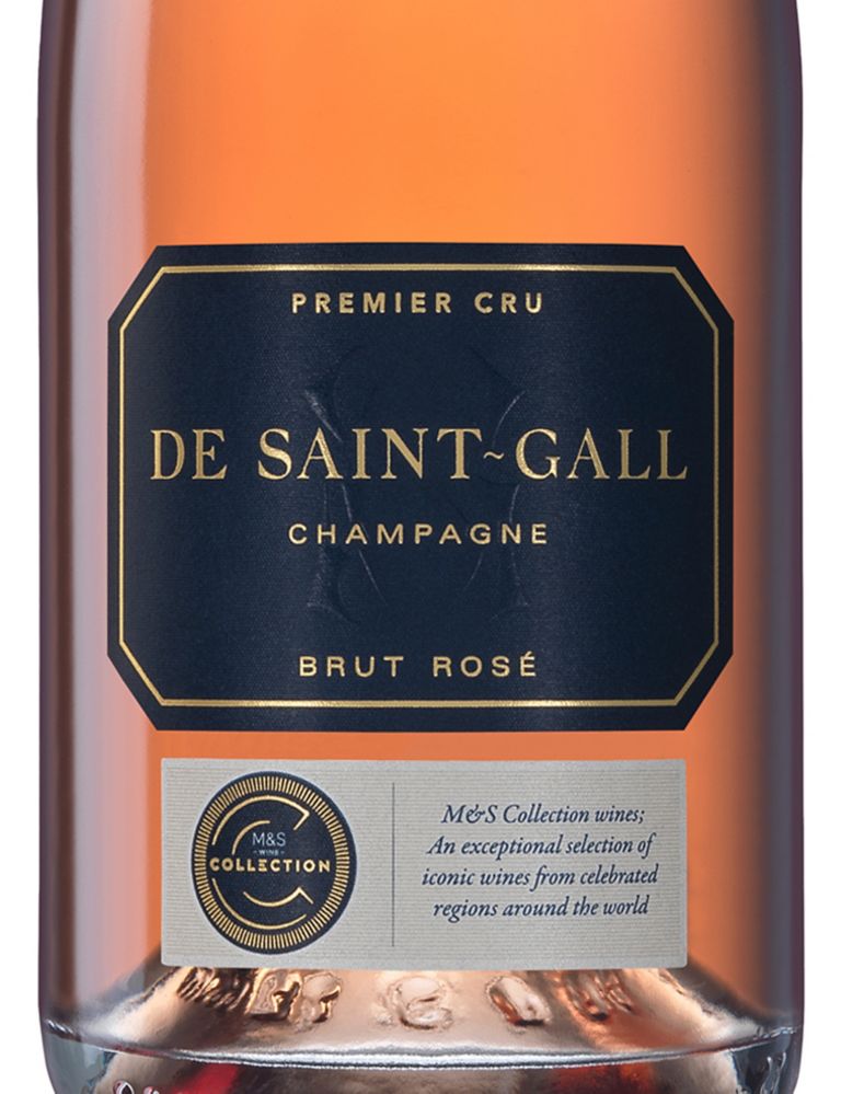 M&S Collection St. Gall Champagne 1er Cru Rosé -  Case of 6 2 of 2
