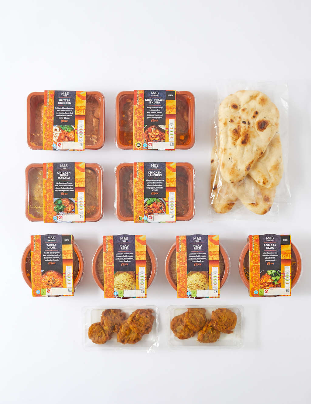 M&S Indian Takeaway Big Night In Food Box M&S