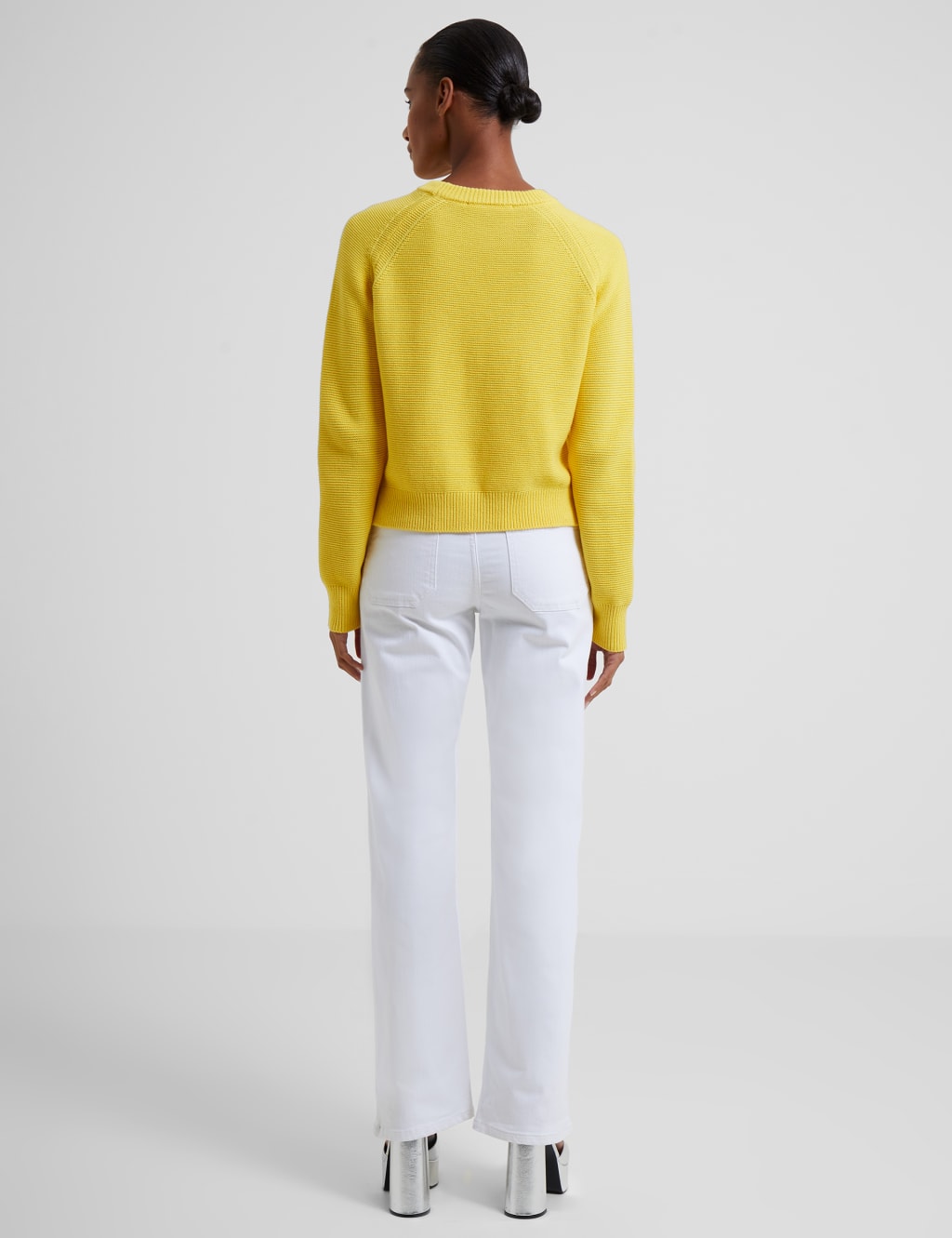 Pure Cotton Crew Neck Jumper image 3