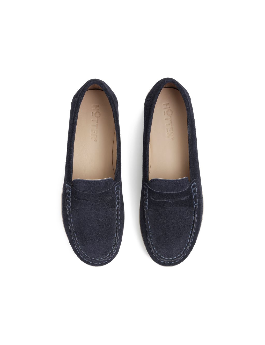Pier Suede Flat Loafers image 2