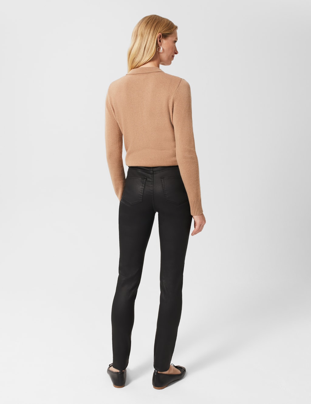 Coated Slim Fit Jeans image 3
