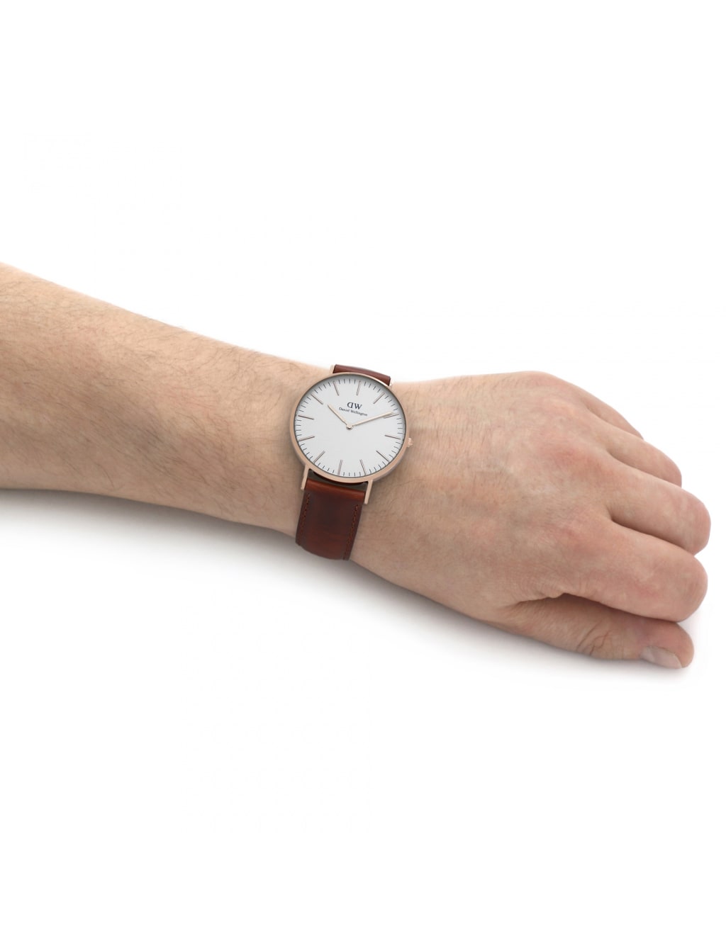 Daniel Wellington St Mawes Brown Leather Watch image 5