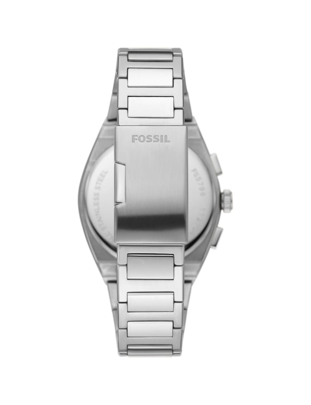 Fossil Everett Stainless Steel Chronograph Watch image 2