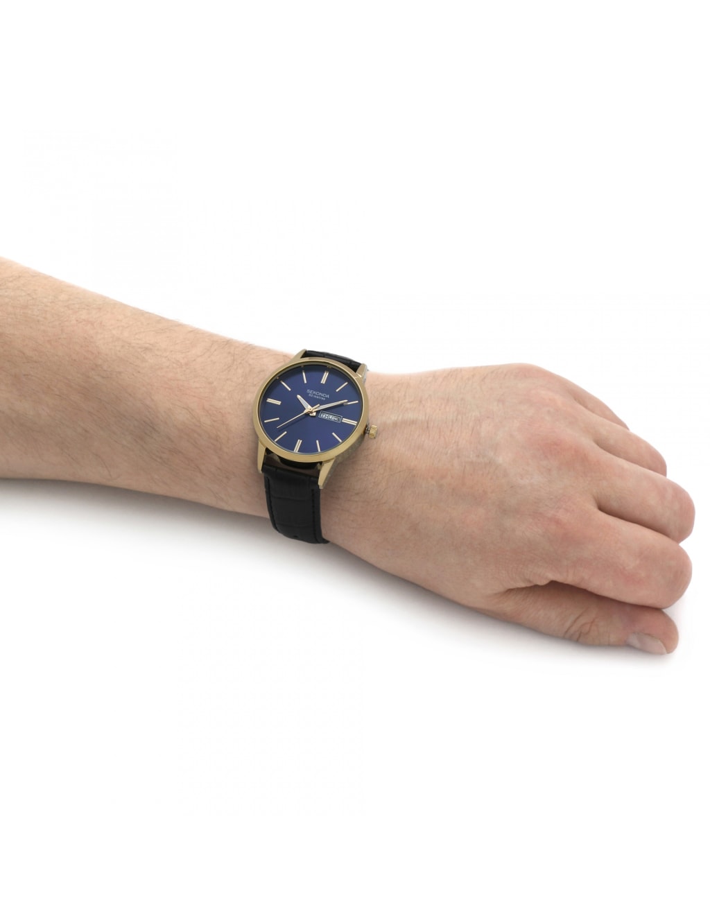Sekonda 1863 Blue Leather Watch image 6