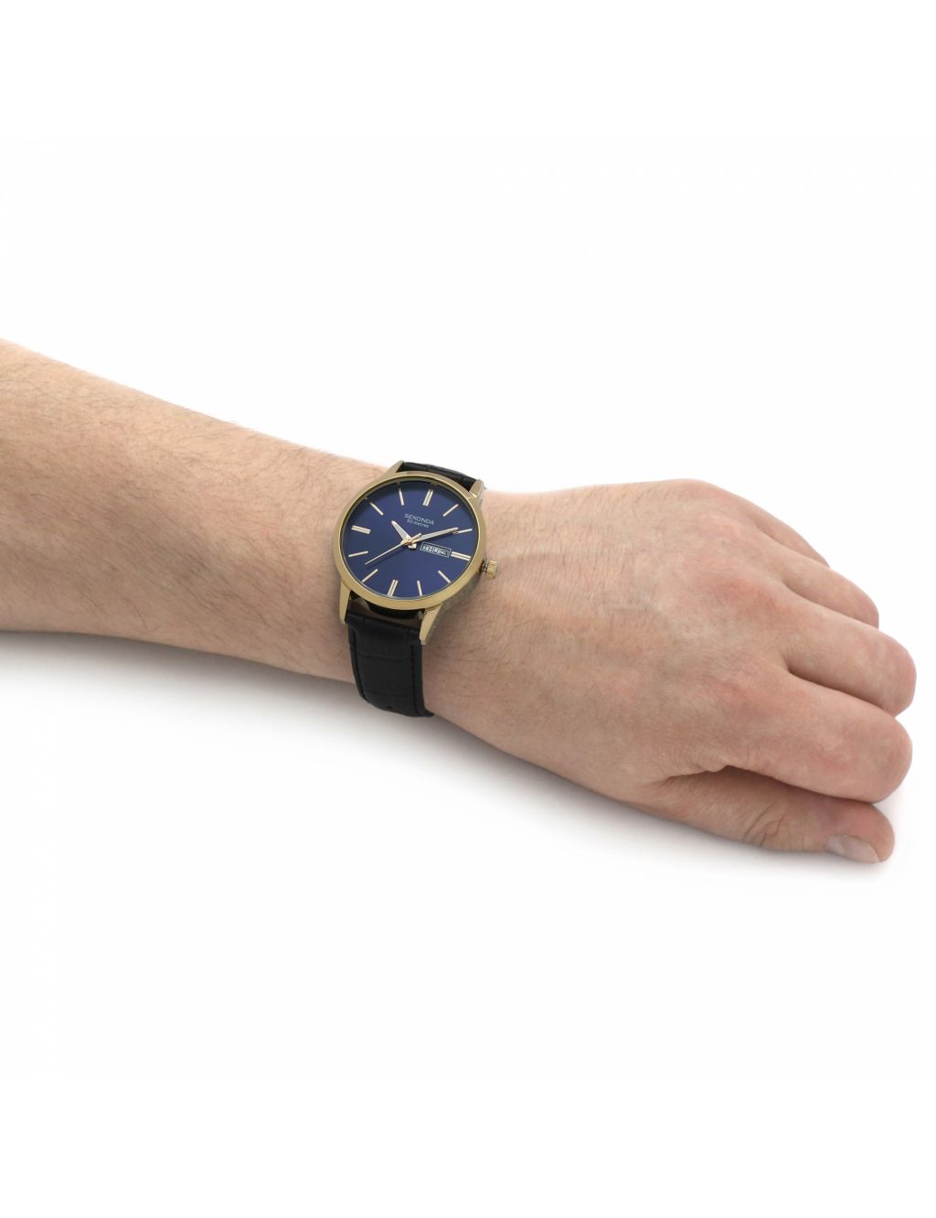 Sekonda 1863 Blue Leather Watch image 6