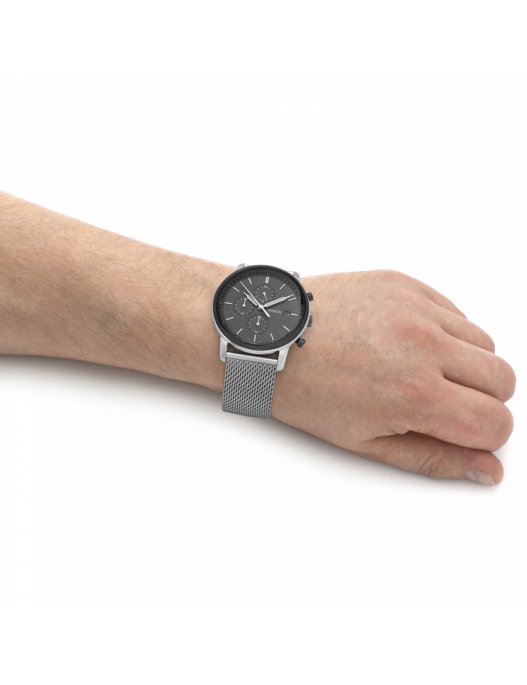Fossil Minimalist Stainless Steel Watch image 4