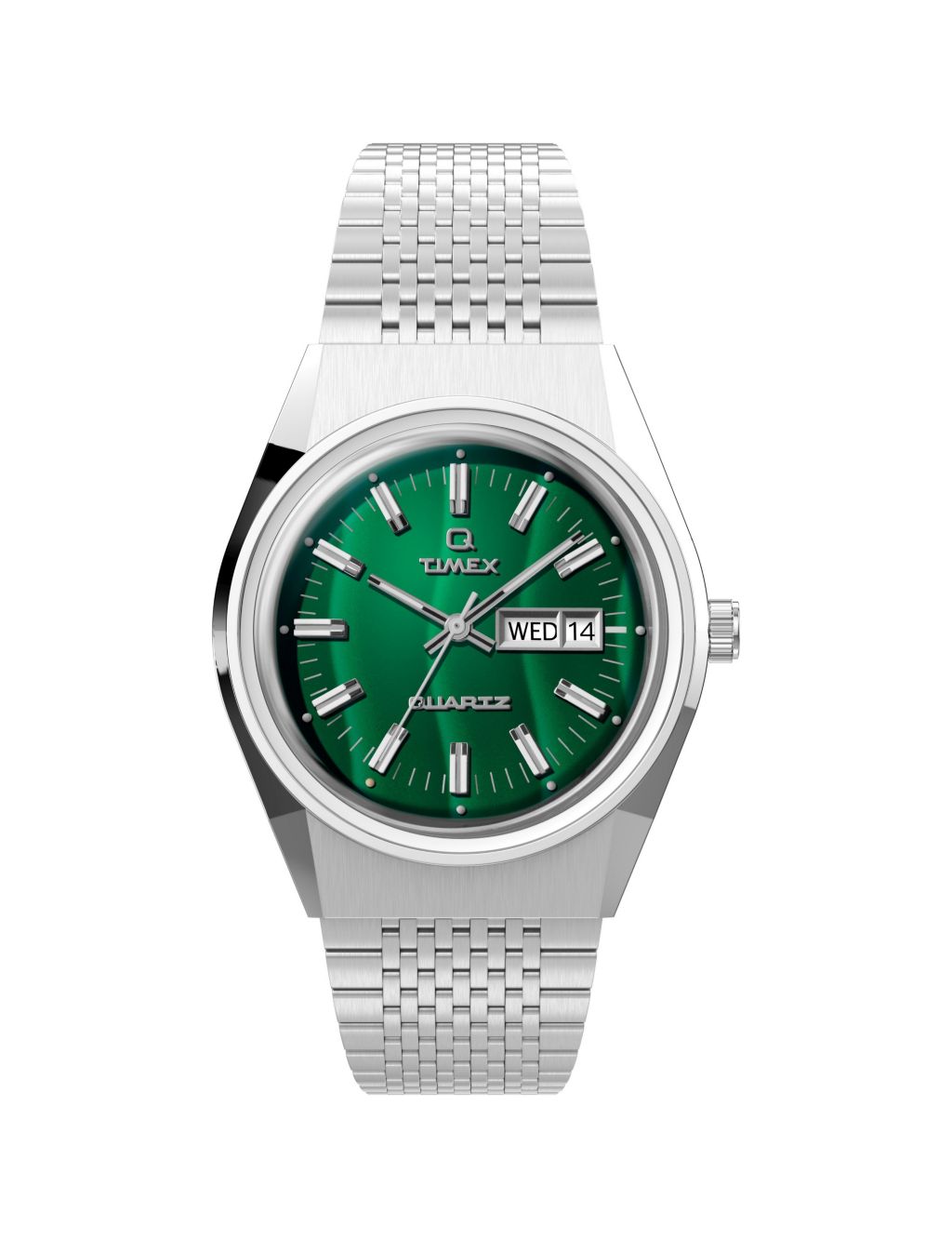 Timex Q Falcon Eye Stainless Steel Watch image 1