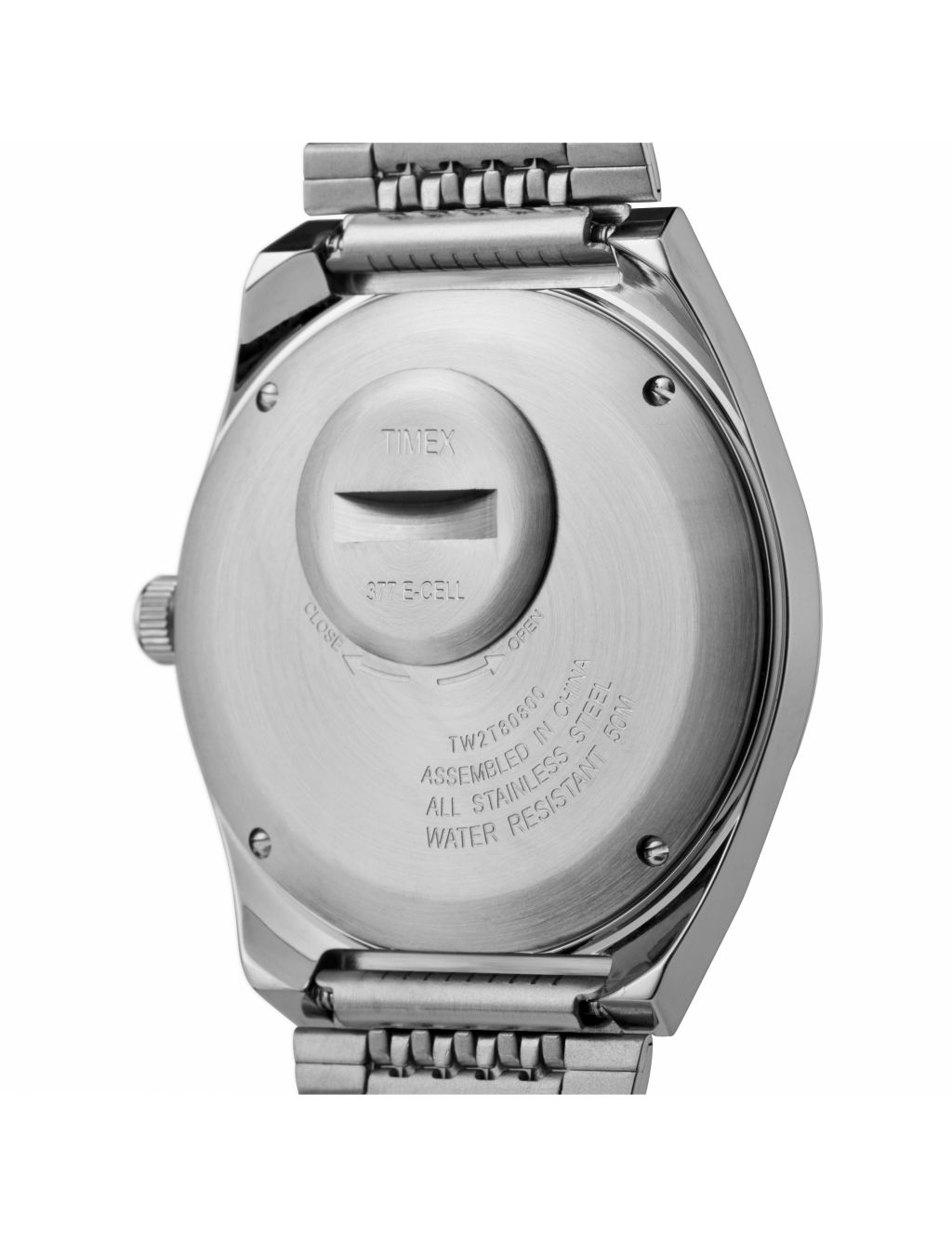 Timex Q Falcon Eye Stainless Steel Watch image 3