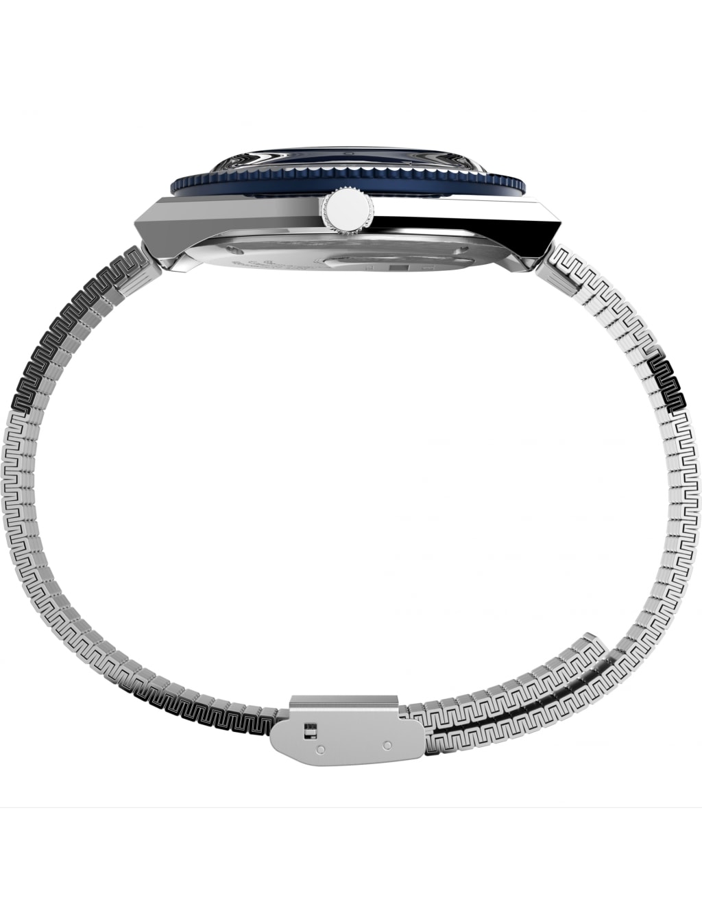Timex Q Diver Stainless Steel Watch image 2