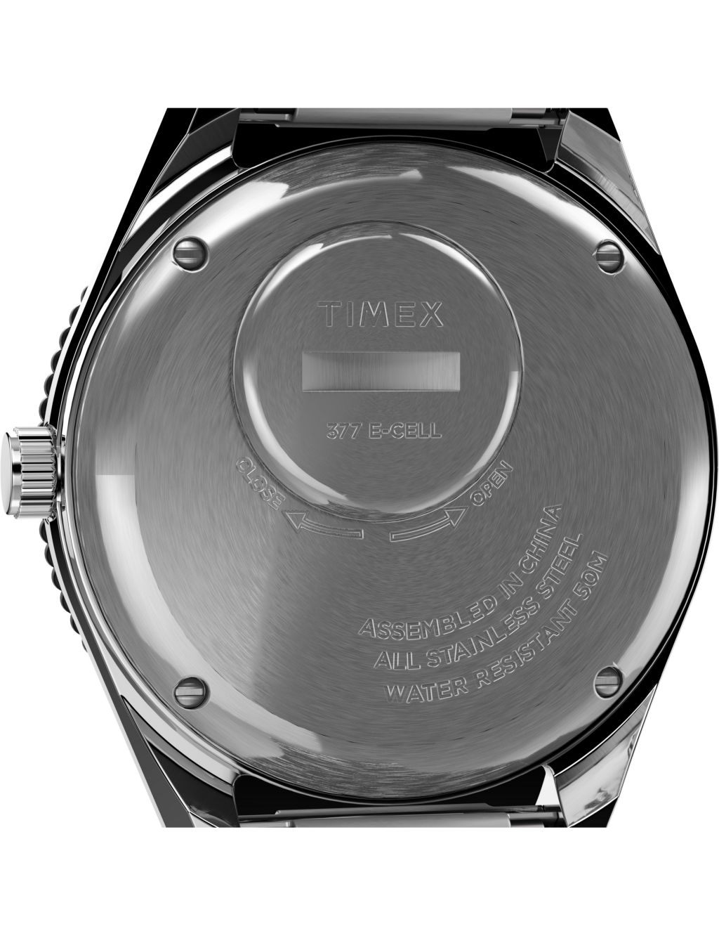 Timex Q Diver Stainless Steel Watch image 3