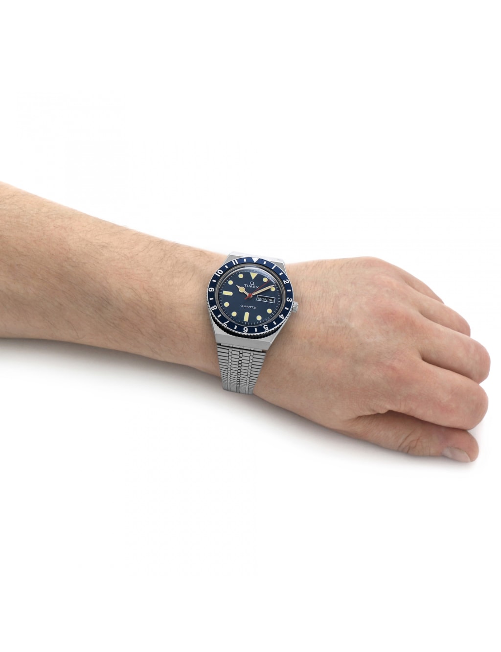Timex Q Diver Stainless Steel Watch image 5