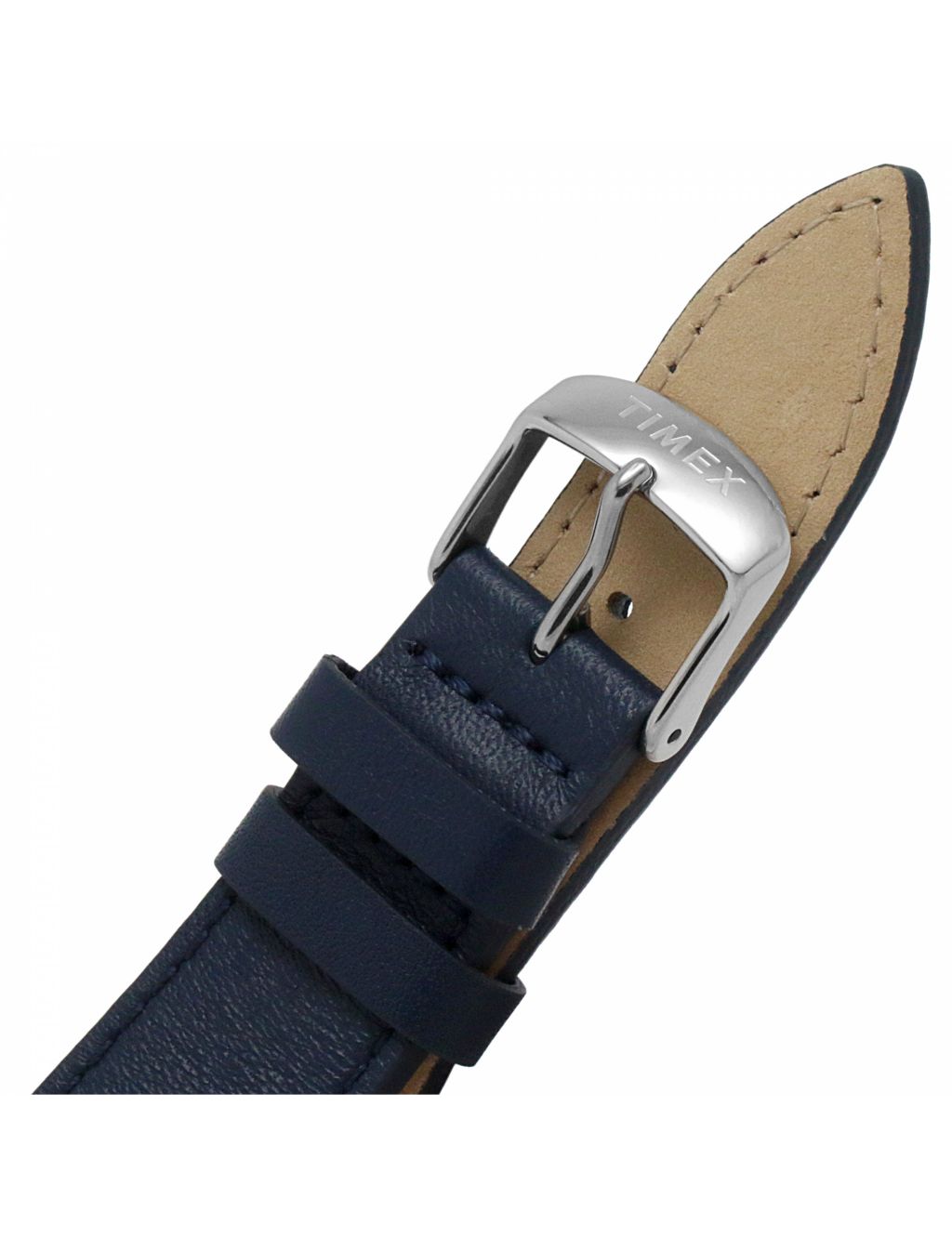 Timex Essential Collection Blue Leather Watch image 6
